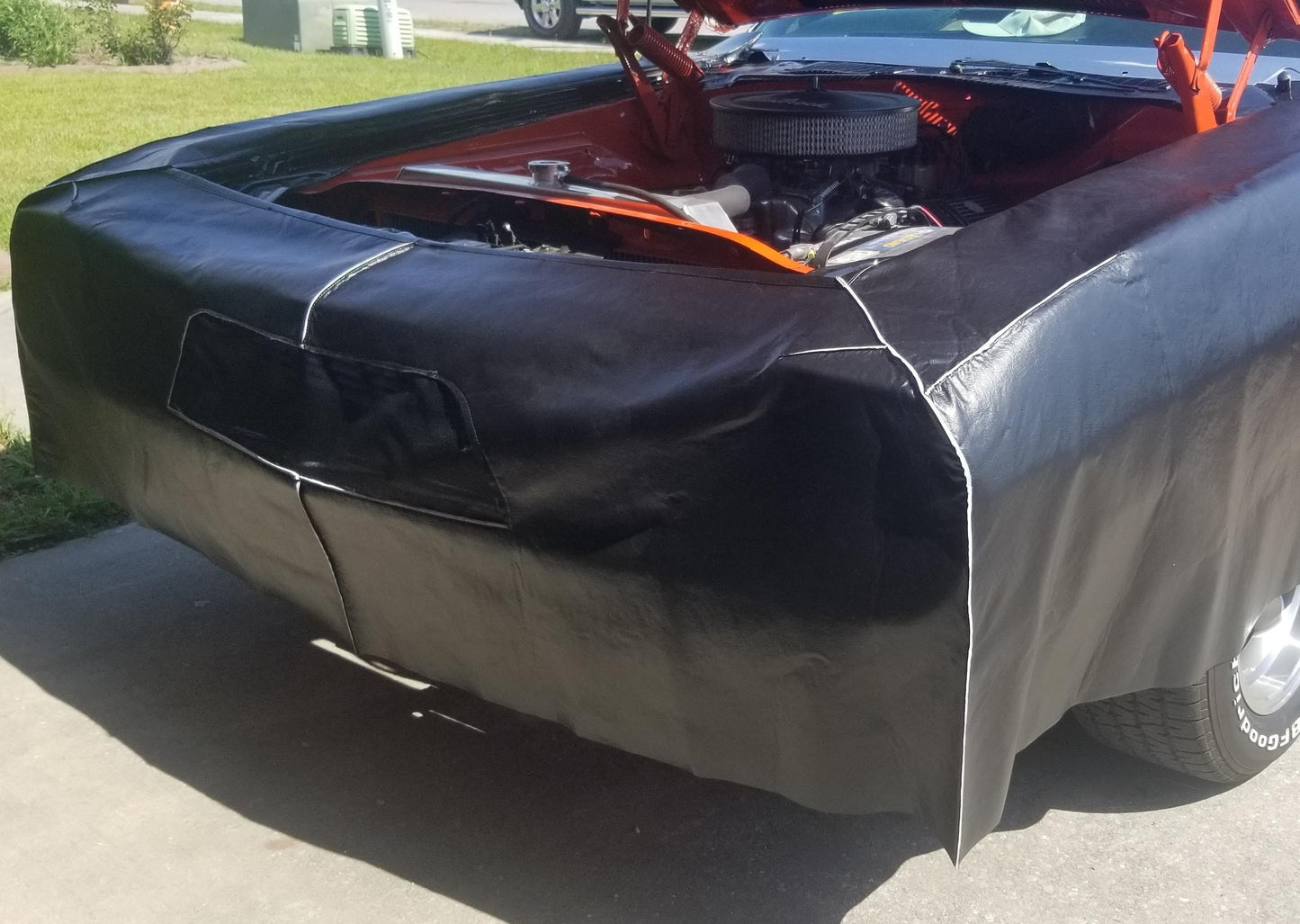 vinyl fender cover
